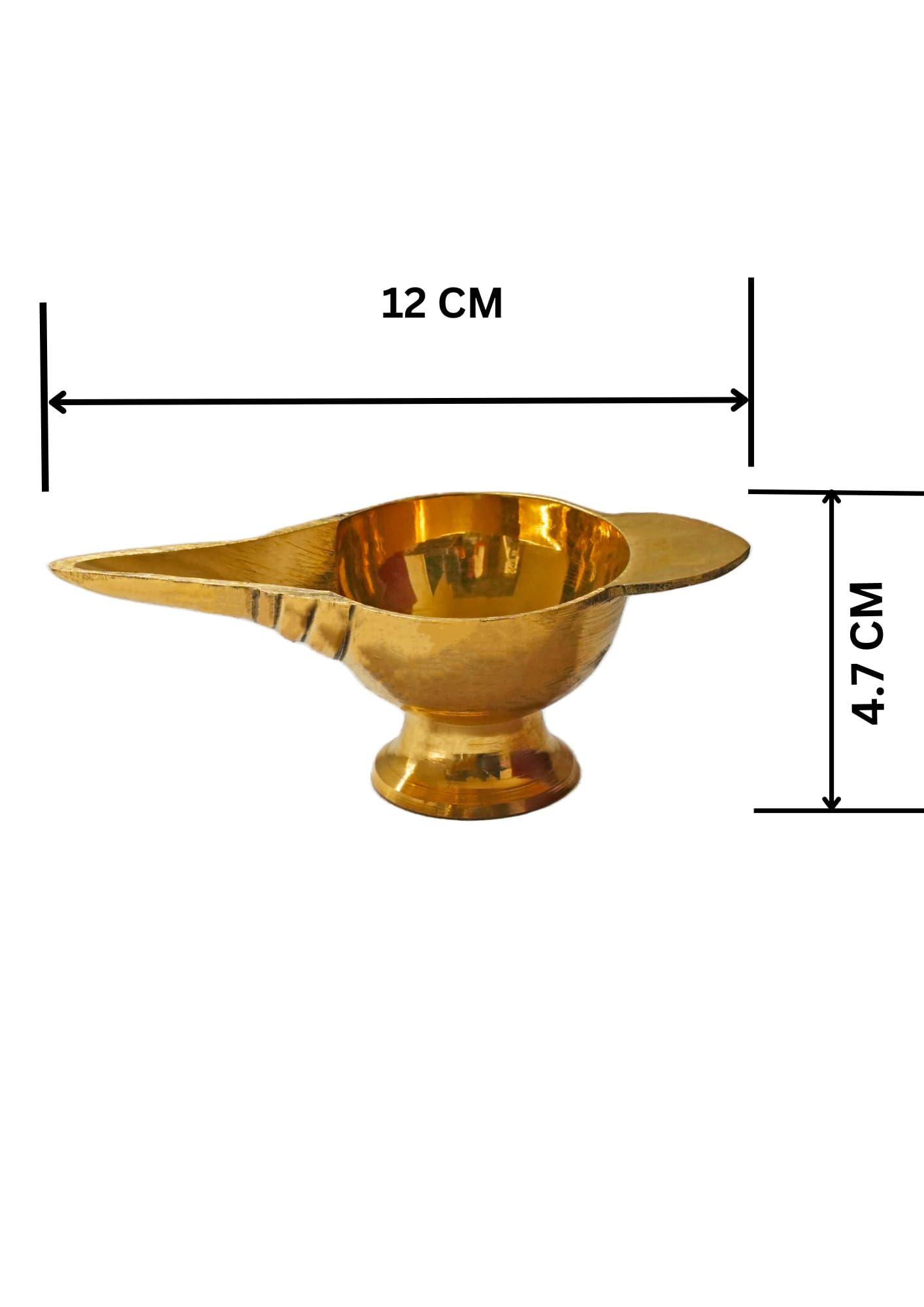 GOT BULL GOT BULL Gotbull Brass Nasya Karma Set(Small + Large Set)