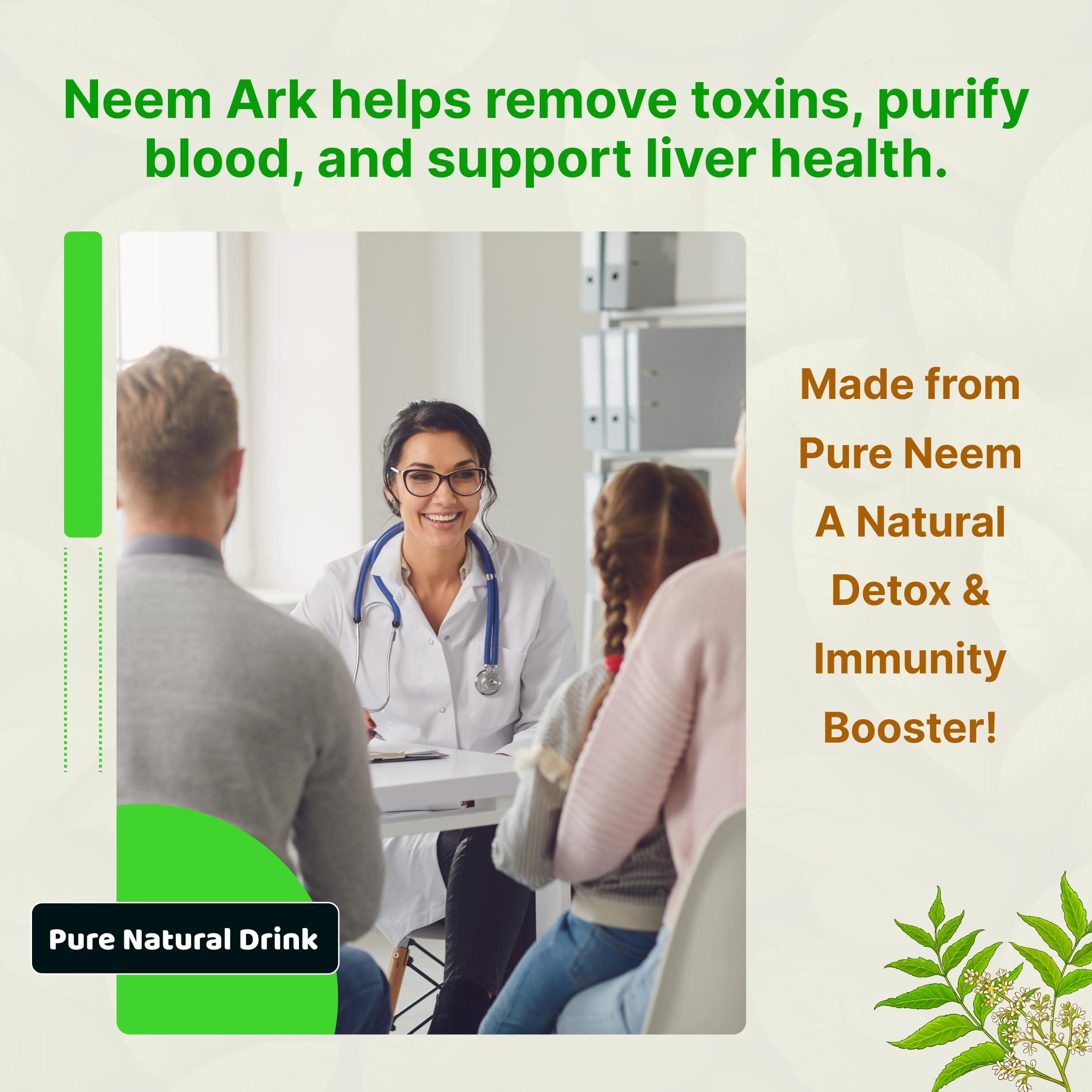 Kalpura Kalpura Neem Ark - Helps in Skin & Blood Purify - 420 ML (Pack of 2 Bottle)