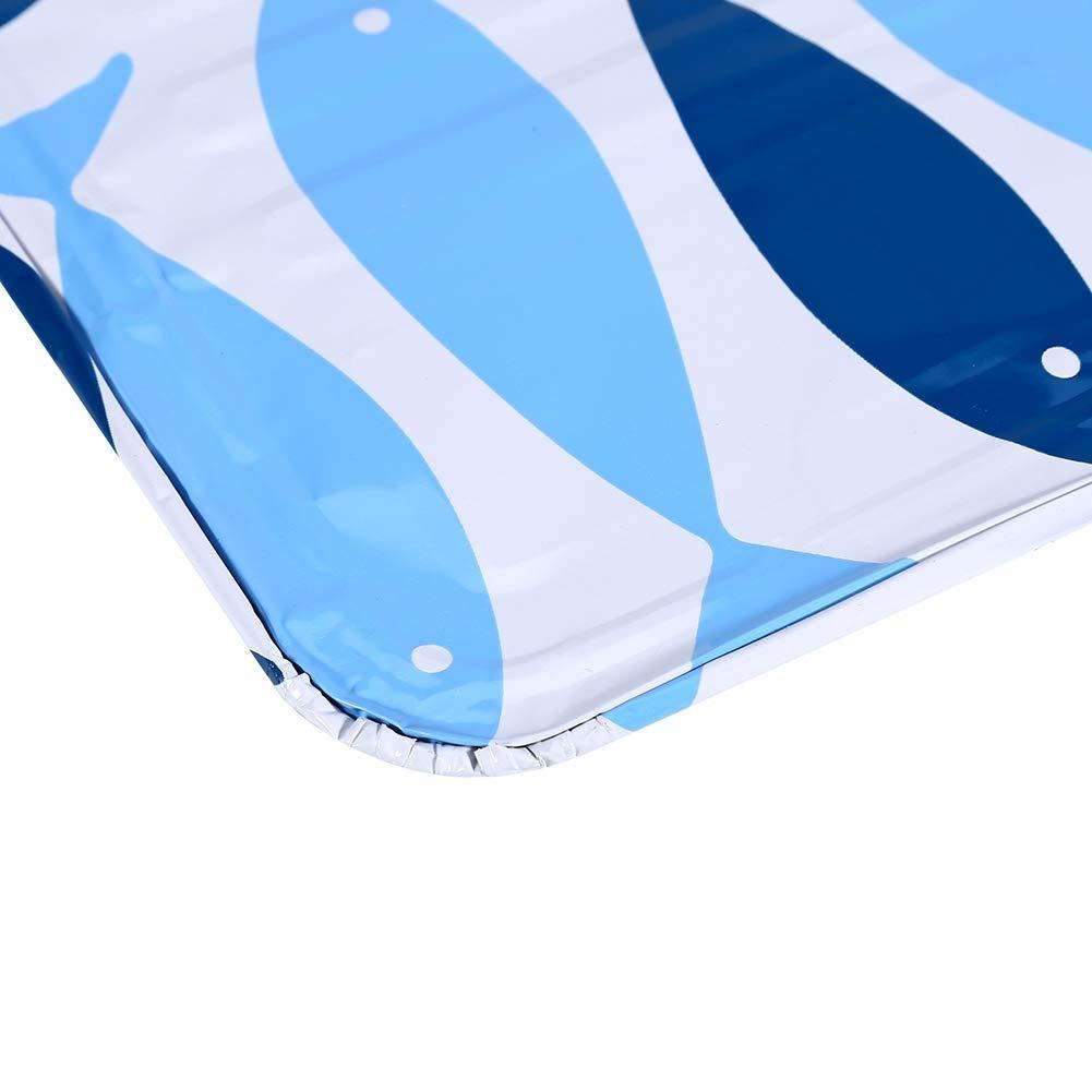 Roberee Anti Splatter Shield Guard, Roberee Kitchen Oil Separator Aluminum Foil Plate Stove Oil Baffle Anti Oil Guard Grease Screens-1ps Easy to Clean & Light