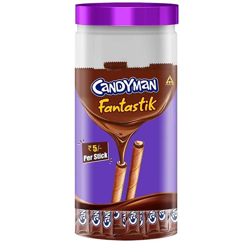 Candyman Candyman Fantastik Carton- Pack of 30 chocosticks