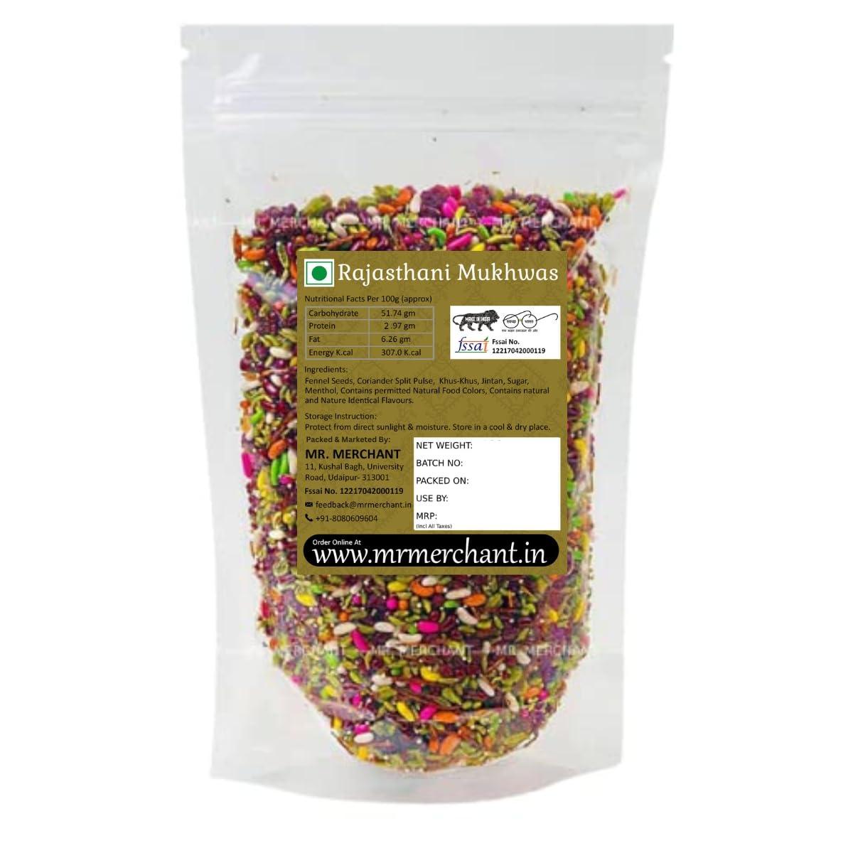 Mr. Merchant Mr. Merchant Rajasthani Mukhwas (800 Gram), Vegetarians