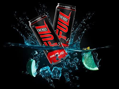 FULL ENERGY Full Energy - The Ultimate Energy Drink for a Quick Boost, Pre-Workout Fuel, and Revitalizing Your Body and Mind (Pack 4)