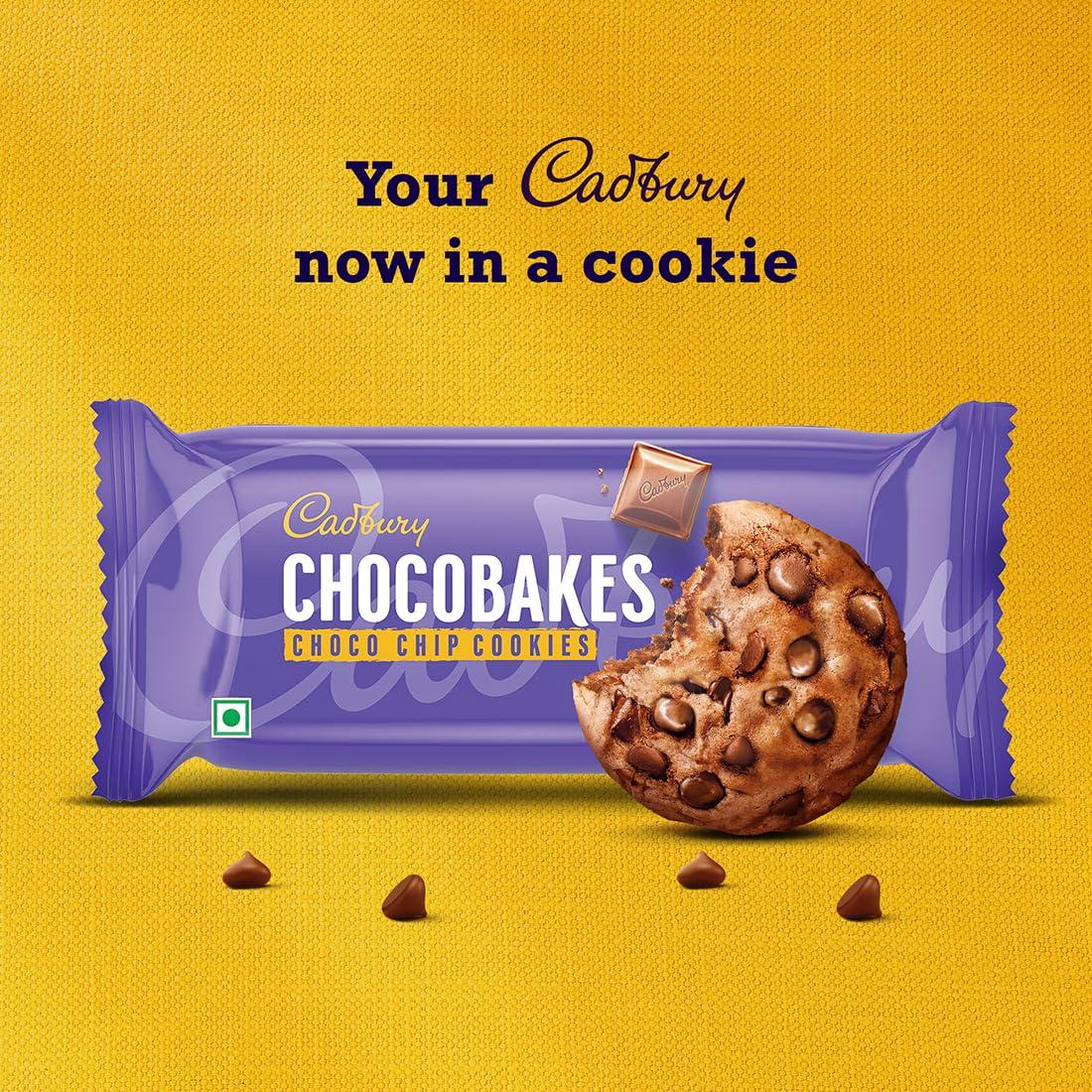 Cadbury Cadbury Chocolate Chocobakes Chocochip Cookies, 83 Gram(Pack Of 2)