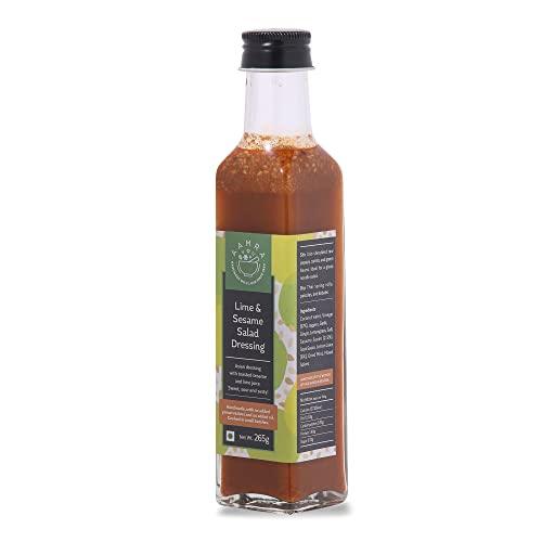 Aamra Aamra Natural Homemade Lime & Sesame Salad Dressing, No preservatives, Oil- Free 265gm