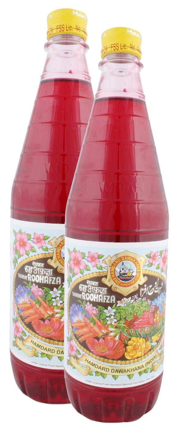 Hamdard Hamdard Big Bazaar Combo - Dawakhana Roohafza Sharbat 750ml (Pack of 2) Promo Pack