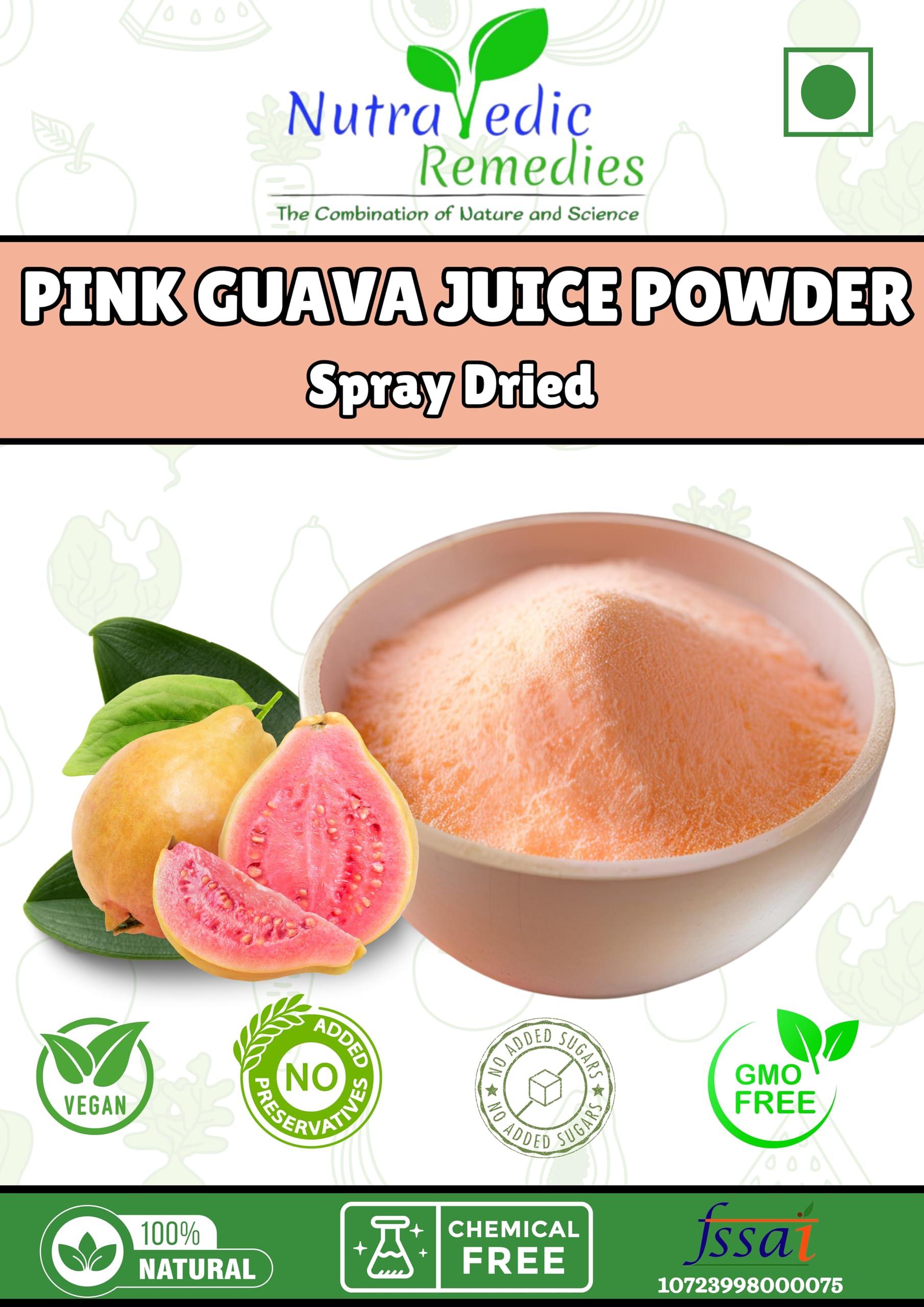 Nutravedic Remedies Pink Guava Juice Powder (200 Grams)