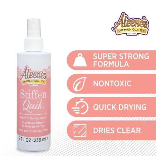 Aleene's I Love To Create Aleene's Stiffen-Quick Fabric Stiffening Spray 8oz