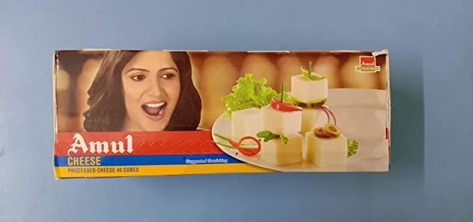 Amul Amul Cheese Cube 1 Kg. (40 Ps. Pack) - Inclusive Delivery & Service Charges