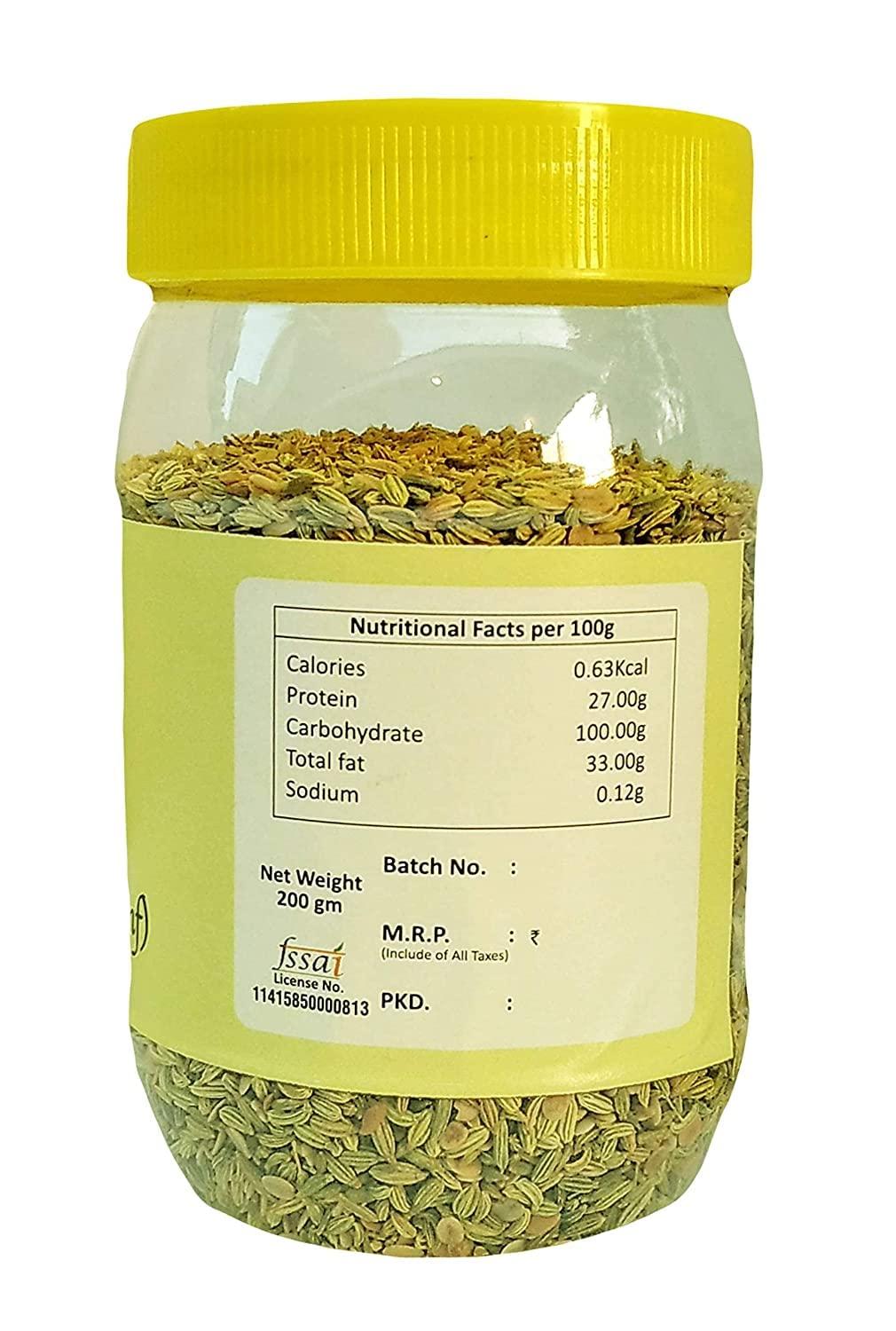 Generic Girnar Detox Green Tea (36 Tea Bags) + Jyoti Ben's Mukhwas Roasted Saunf With Dhana Daal 200g