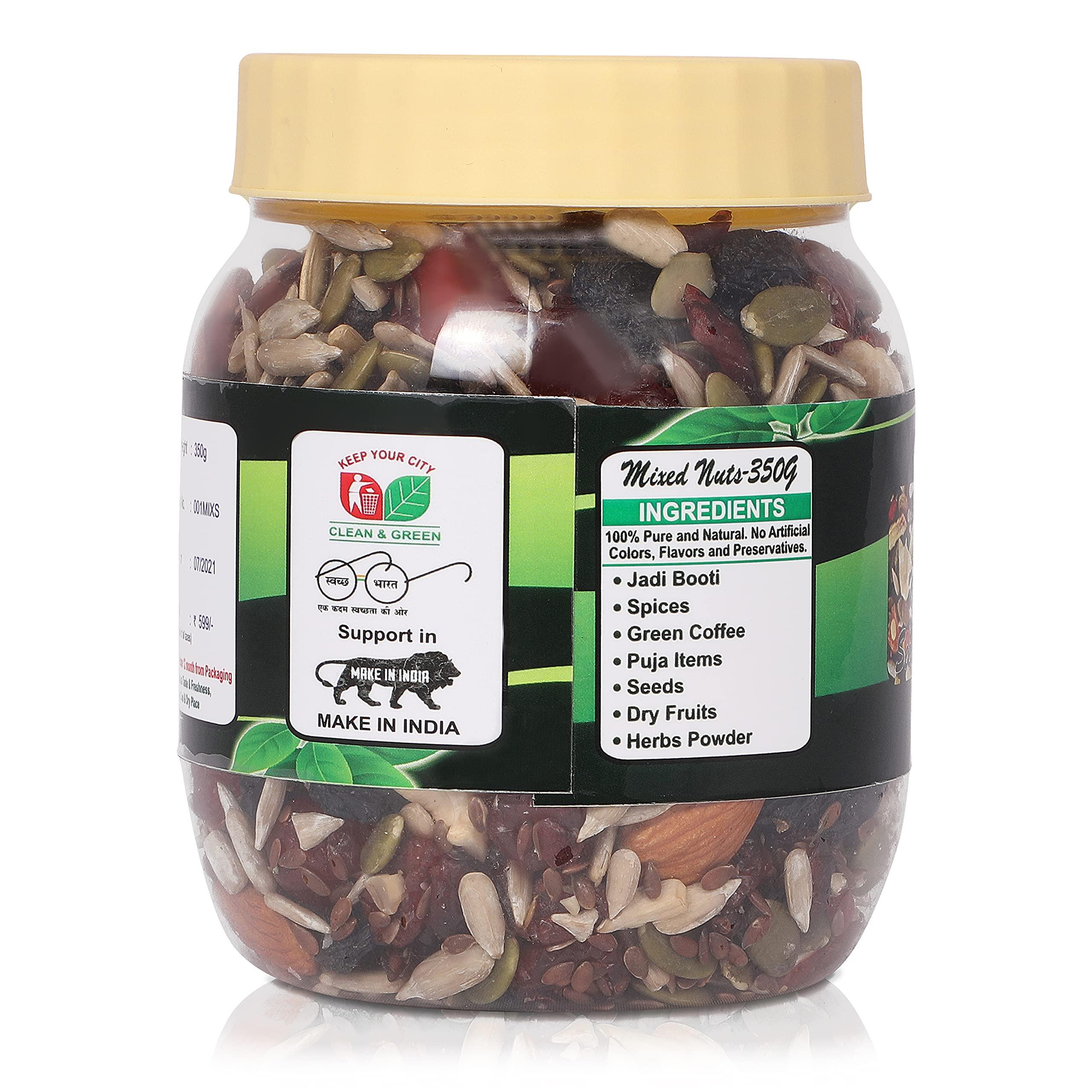 TRH TRH Mixed Nuts, Seeds and Berries - Organic Trail Mix | Dry Fruit Nutmix with Seeds, Berries for Eating | 20+ Varieties like Almonds, Cashews, Cranberries, Pumpkin Seeds (1400 gm)