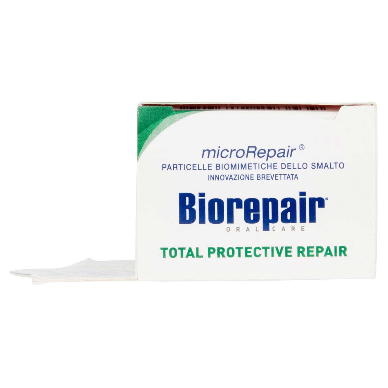 Biorepair: Biorepair: \"Total Protective Repair\" Toothpaste with microRepair, New Formula - 2.5 Fluid Ounce (75ml) Tube [ Italian Import ]