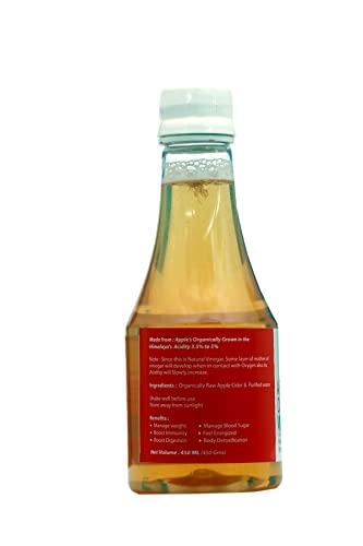 Alpha Foods Alpha Foods Raw-Unfiltered Organic Apple Cider with The Mother | Vegan, Gluten Free, Unpasteurized (200ml)