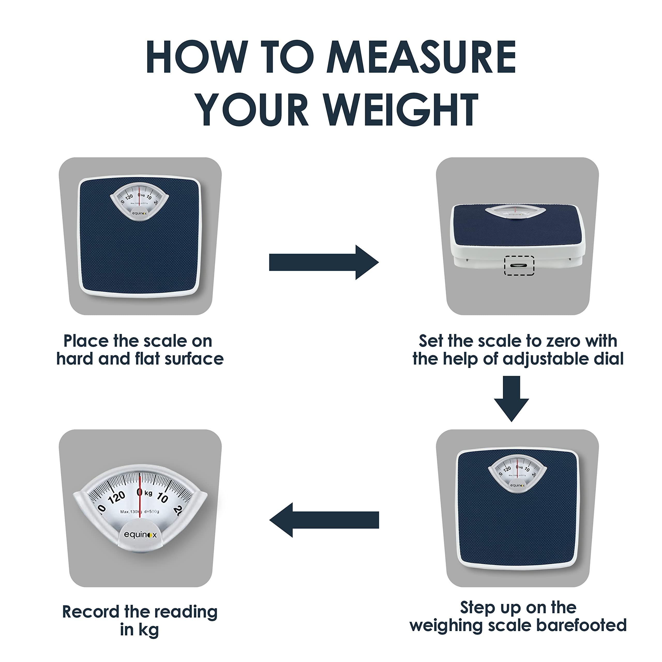 Equinox Equinox Personal Weighing Scale-Mechanical EQ-BR-9201