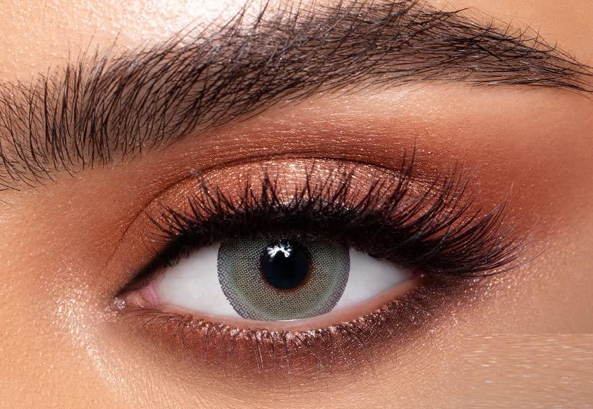 Dahab Soft Contact Lenses Dahab Soft Contact Lenses - Dahab Daily Collection (1 Pair Pack, Aqua #20)