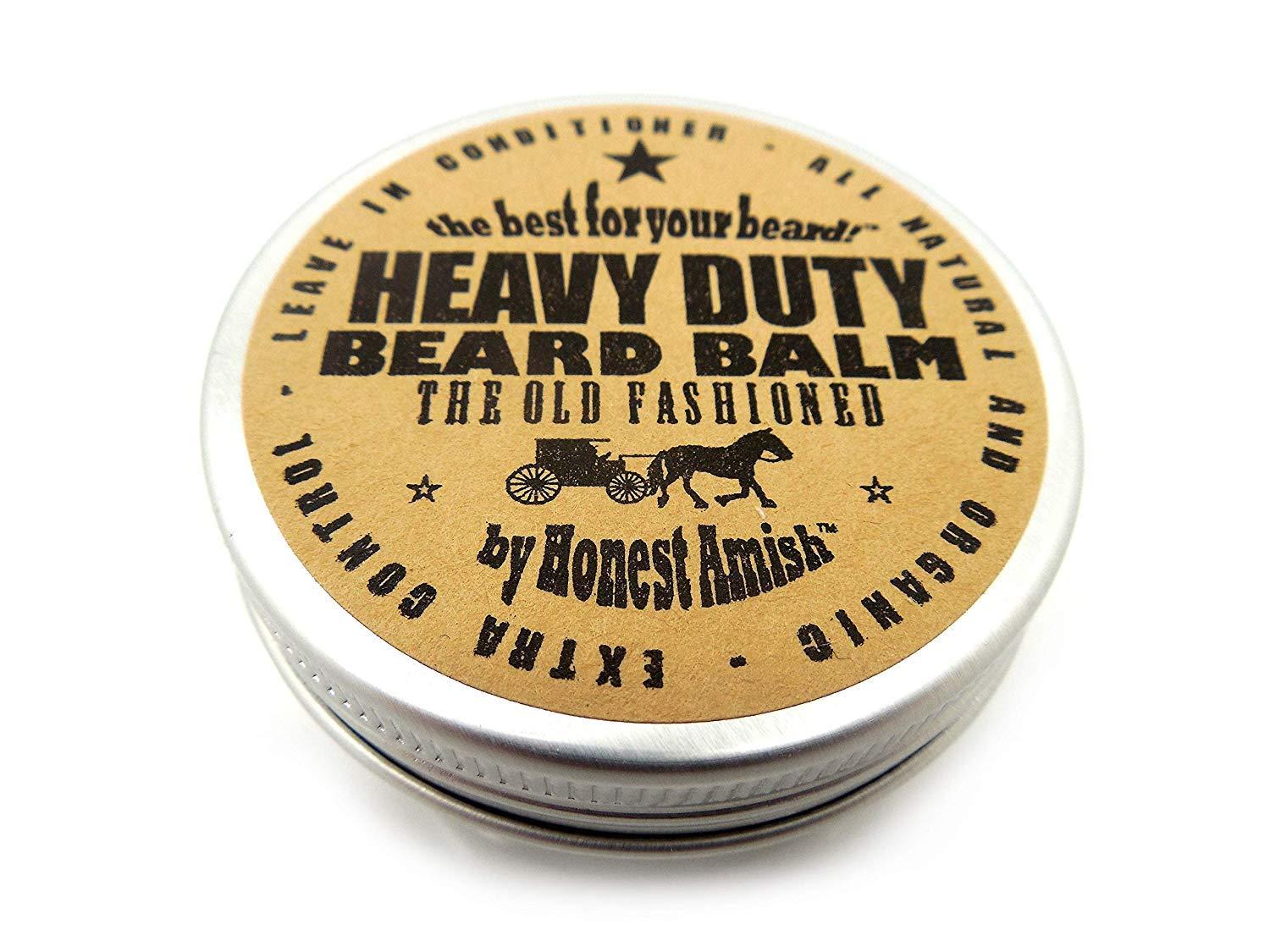 Honest Amish Honest Amish - Heavy Duty Beard Balm - 2 Ounce - Beard Conditioner