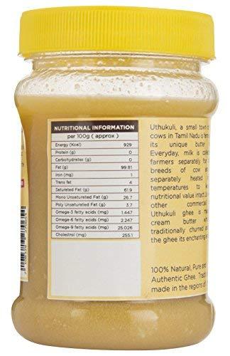 Delight Foods Delight Foods Uthukuli Pure Cow Ghee | Pure Clarified Butter | 100% Natural & No Preservatives (Ghee 400ml (200ml x 2))