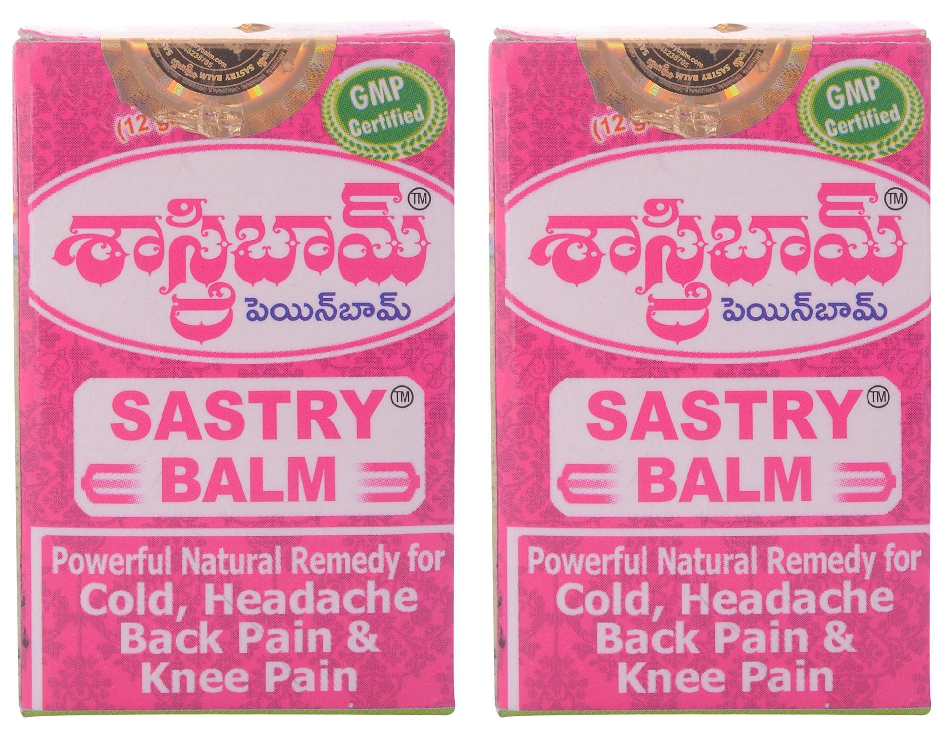 Sastry Balm Sastry Balm Ayurvedic Painbalm (Pack Of 2)- 12 Gms