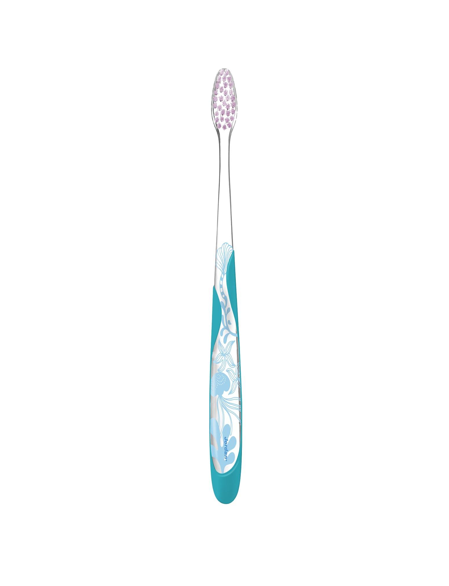EESHA ETERNAL EESHA ETERNAL Jordan Individual Sensitive Soft Bristles Oral Care Manual Toothbrush Bpa Free Brush Gentle To Teeth & Gums Adult Premium Toothbrushes(Random Design) (1),Multicolour