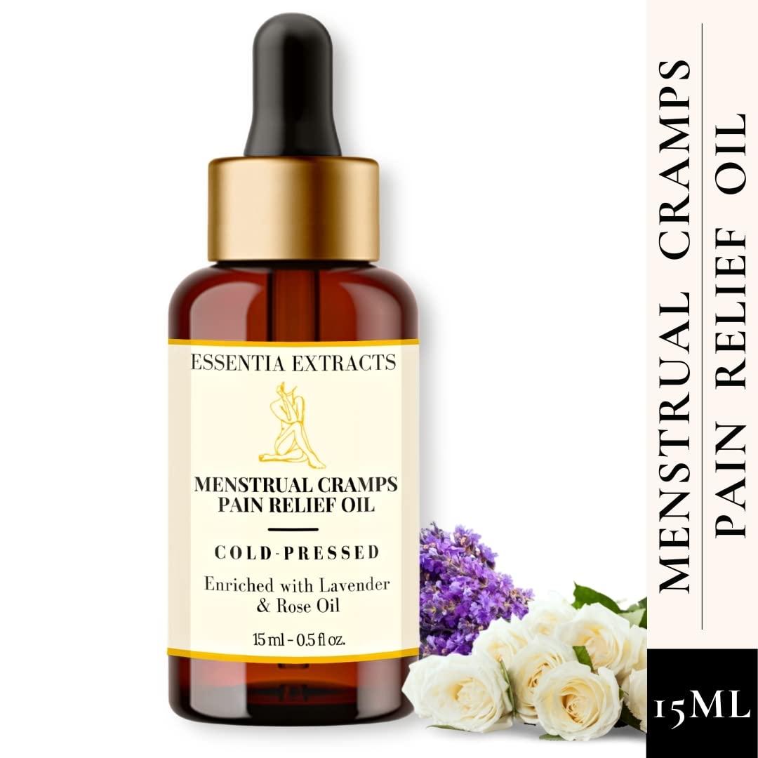 ESSENTIA EXTRACTS ESSENTIA EXTRACTS Menstrual Pain Relief Oil - For Instant Relief from Menstrual pain & Cramps Liquid (15 ml) (15ML)