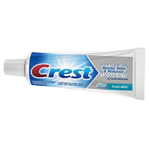 Crest Crest Baking Soda And Peroxide Whitening Toothpaste Fresh Mint,130 G