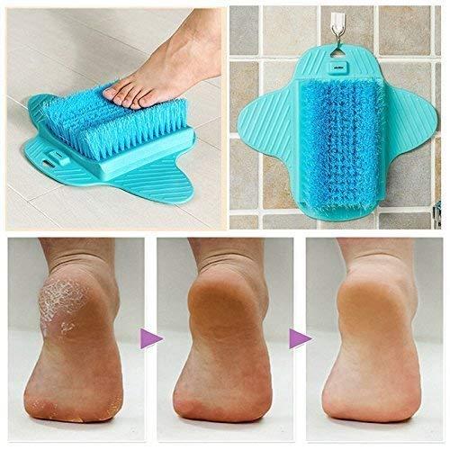Cyrox Cyrox Foot Scrubber Brush | Foot Massager Cleaner, Shower Slippers Foot Scrub Brush to Keep Foot Cleaner, Multi Colors