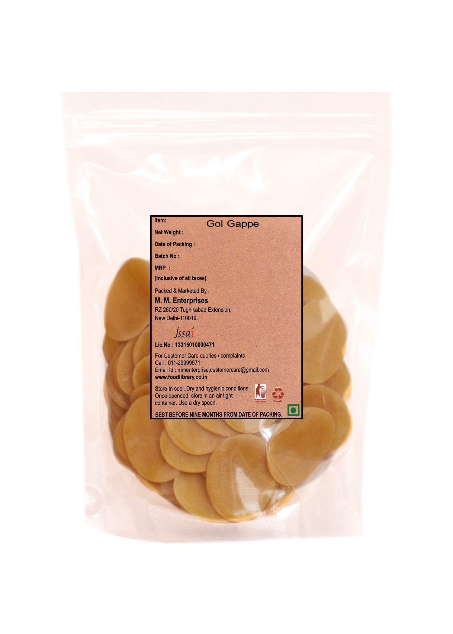 FOOD LIBRARY THE MAGIC OF NATURE Food Library The Magic of Nature Ready-to-fry Gol Guppa/Pani Puris (800g)