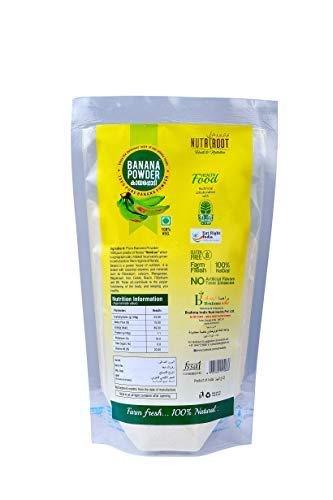 NUTRIROOT NUTRIROOT Natural Kerala Nendran Banana Powder, Flour 250 Grams (Pack of 1)
