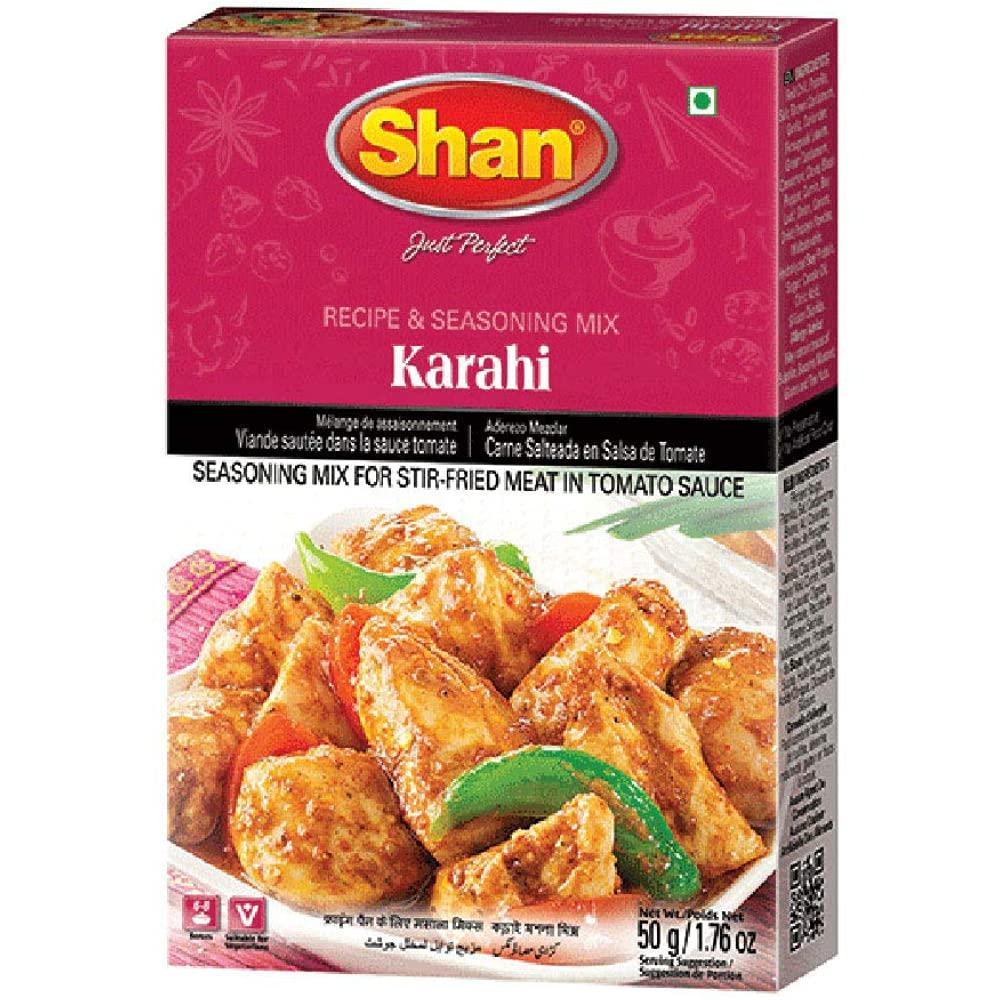 Shans Shan Karahi Masala, 1.76 oz / 50 g, 4 Pack