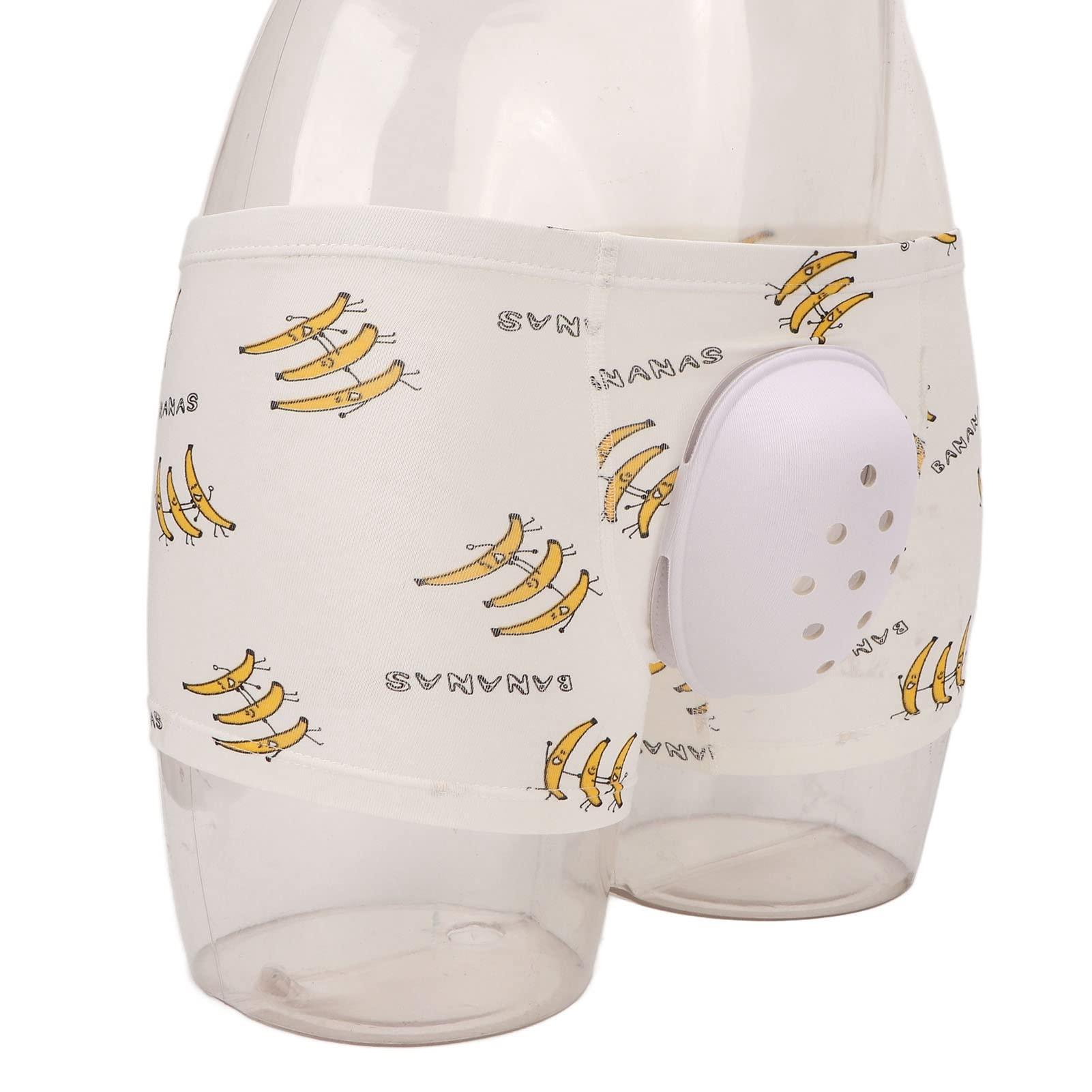 LOXE Foreskin Cut Underwear, PTE Cover Safe Circumcision Underwear Cotton Cartoon Breathable for Children for Home (130)