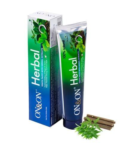 PUPHE PUPHE On&On Herbal Oral Care Tooth Paste With Herbal Extracts 150 Gms (Pack Of 2)