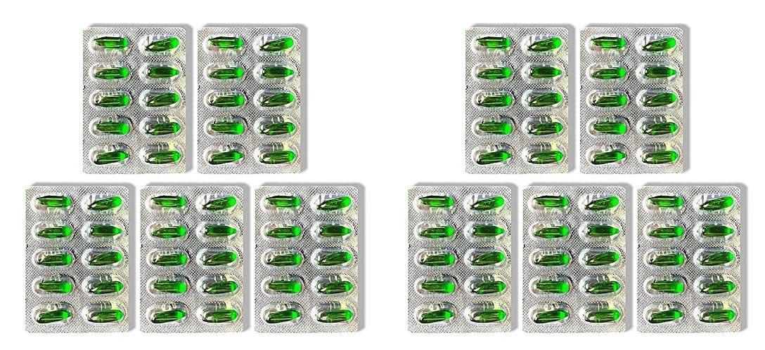 NASAL Steam Inhalation Capsules Nasal Decongestant Pack of 100 Capsules