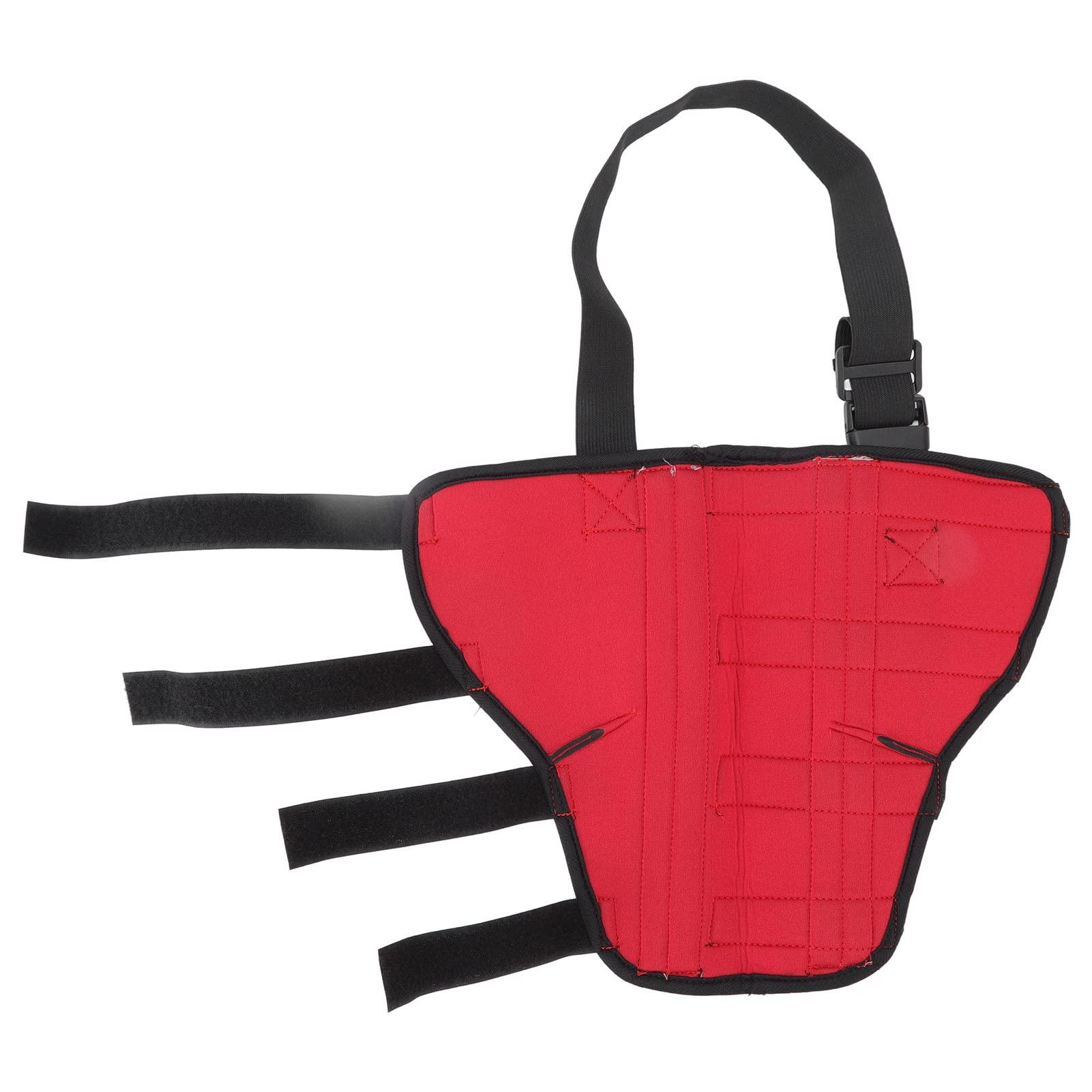 HAIBING Dog Knee Pads Brace, Neoprene Relieve Joint Pain Dog Hind Leg Brace Reflective Strip for Rehabilitation