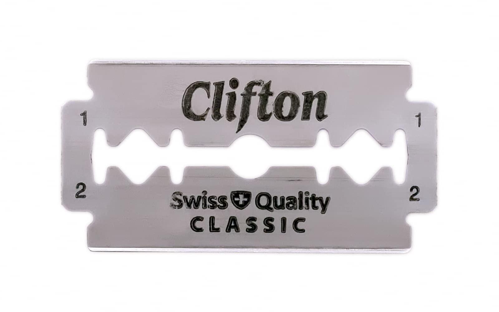 Durablade 100 Clifton Classic Double Edge Razor Blades For Safety Razor - Mens Safety Razor Blades For Shaving For Men For A Smooth And Clean Shave (1 Year Supply)