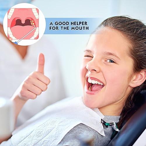 TOTOKA Tonsil Stone Remover Vacuum Kit Manual Style Cleaner Removal Tonsil stone remover vacuum Suitable for Oral Cleaning Oral Care Blue 1Pcs