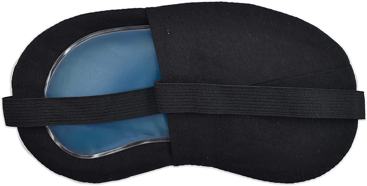 Veeva Beauty & Fashion Soft Fabric Sleeping Mask with Cooling Pack Eye Masks for Men & Women