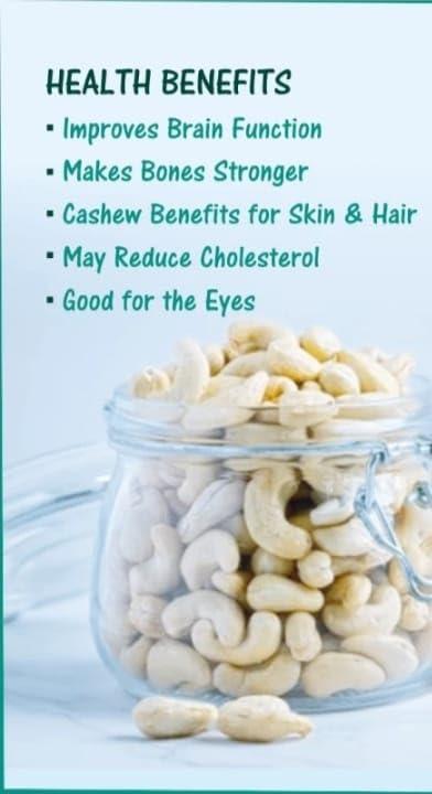 Nice way Nice Way 100% Natural Whole Cashew Nuts 160| Whole Plain Kaju | Cashew Dry Fruit Whole Cashew Nuts [Jar Pack] - Diwali Gift Pack|500gm