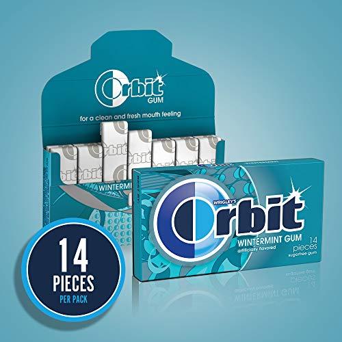 Orbit Orbit Wintermint Gum 14 Pieces Pack of 12, 12 X 33 g