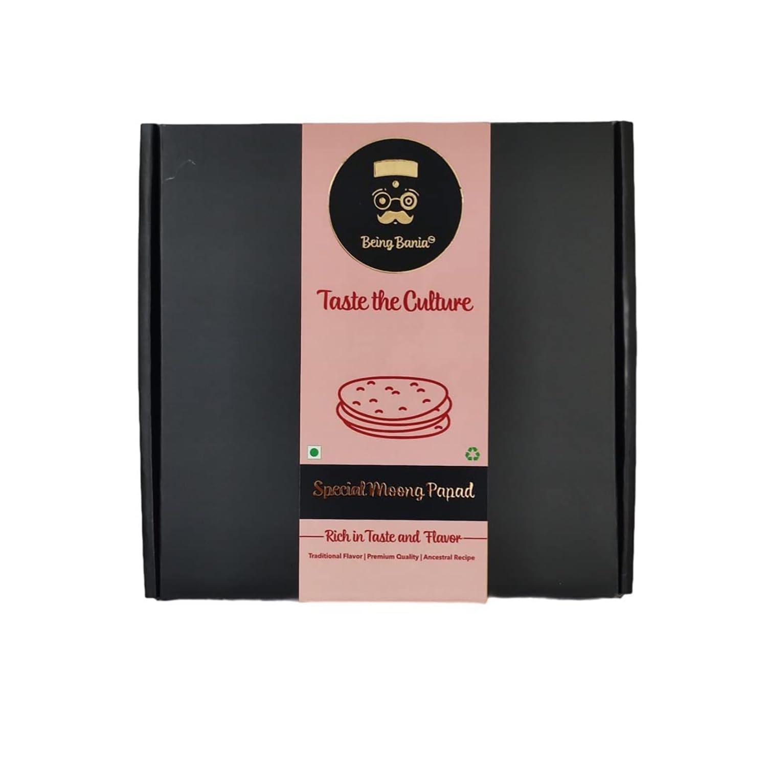 Being Bania Special Moong Papad - 100% Natural and Handmade | Moong dal papad | Appalam, papadam and fryums