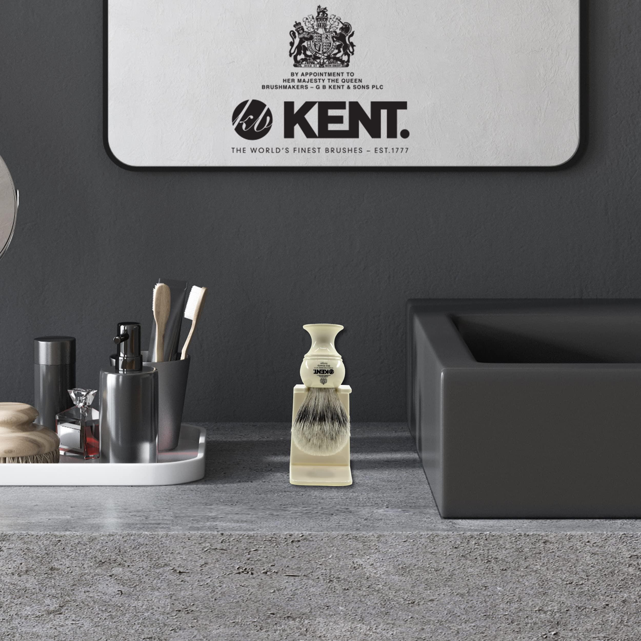 KENT KENT VSB5 Mock Ivory Shaving Brush Stand