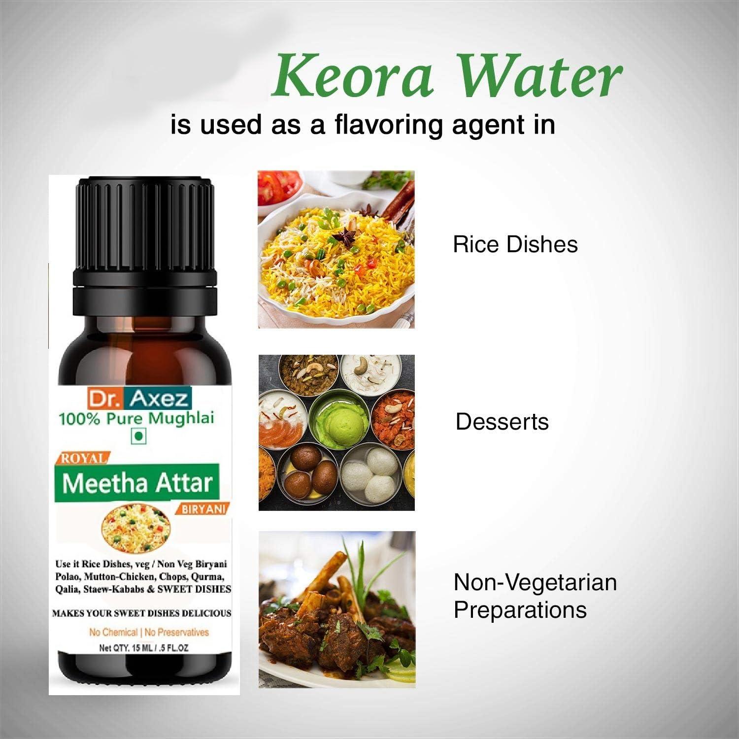 Dr. Axez Dr. Axez Mughlai Biryani Attar Essence for Rice Dishes, Pulao, Mutton -Chicken Biryani (15 ML)