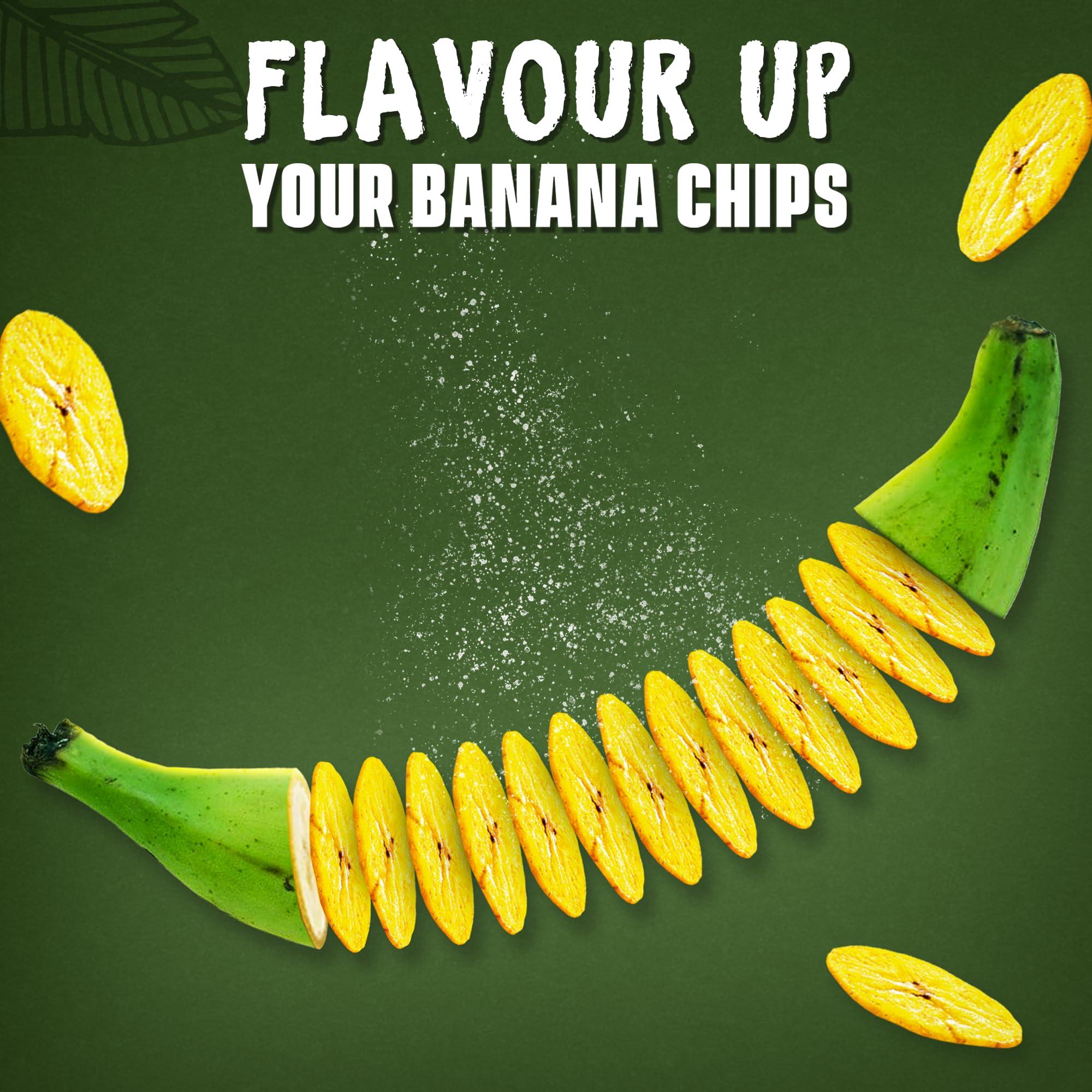 Beyond Snáck Beyond Snack Kerala Banana Chips Thin Crunch Crispy Snacks 600g (100g*6packs) - Party Pack (600gm (pack of 6), Original Style)