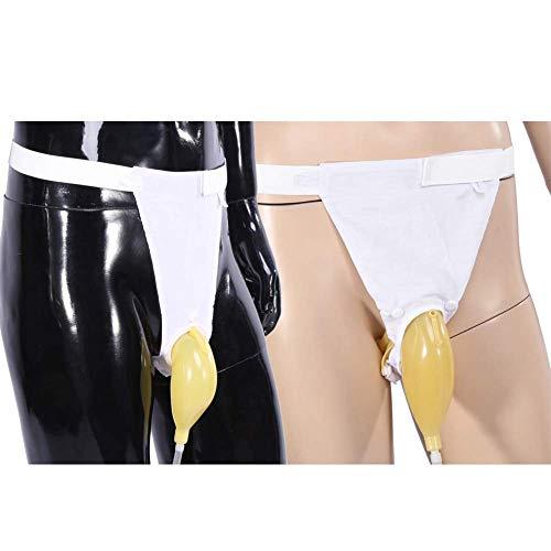 Vinayakart Vinayakart Urinary Male Drainage Bag with Anti Reflux Chamber Medical Easy-Tap Leg Bag (1000ml)