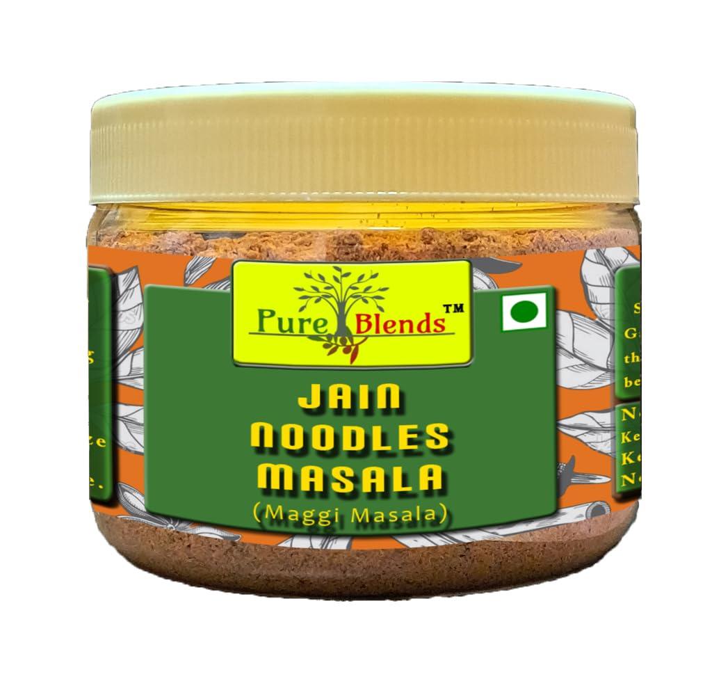 Pure Blends Pure Blends Jain Noodles Masala | Maggi Masala | All-in-One Masala | Without Onion & Garlic (100gm)