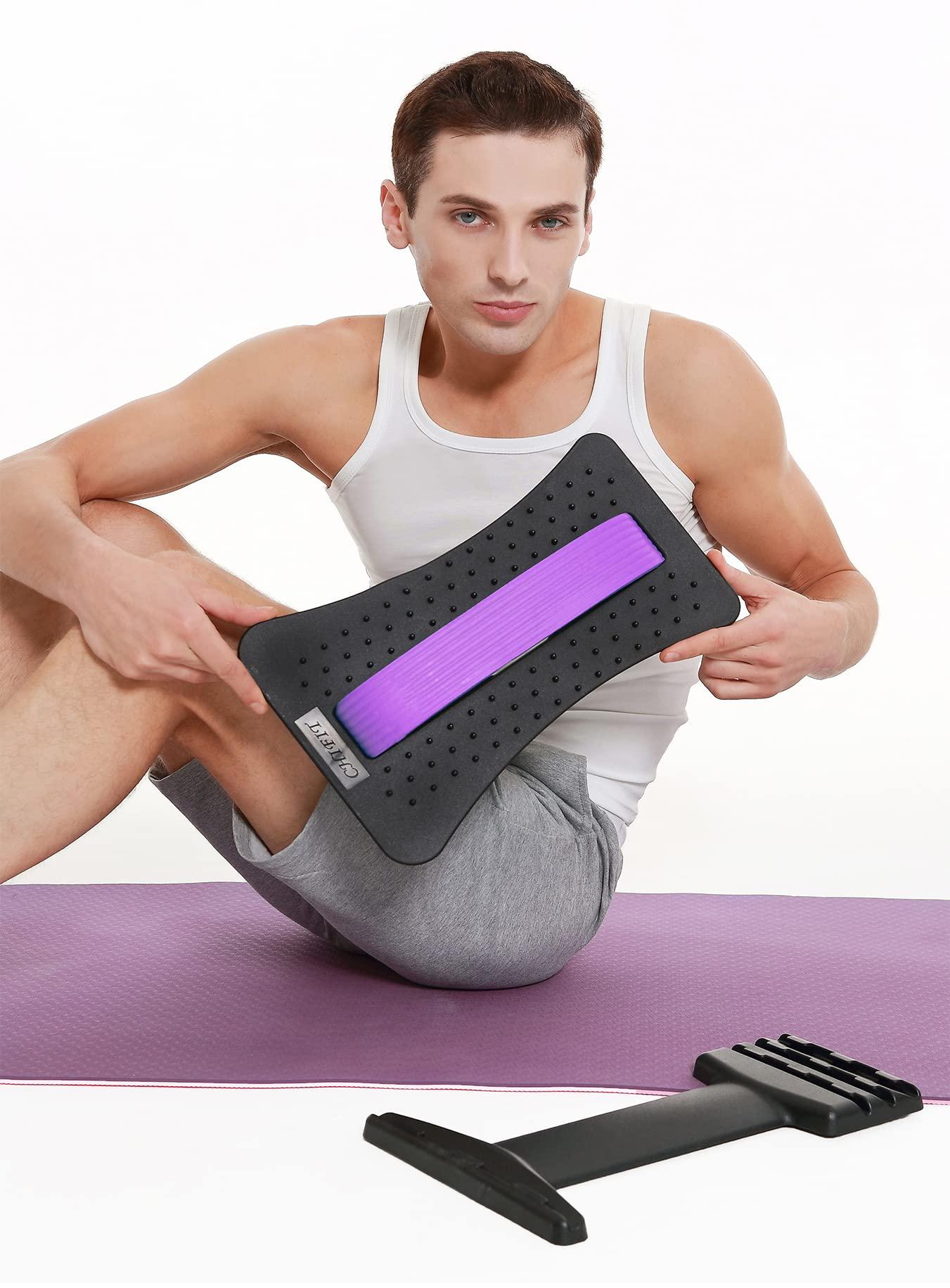 ChiFit Lumbar Pain Relief ChiFit Pure Back Stretcher Relive Herniated Disc Sciatica Lower and Upper Back Stretching Support
