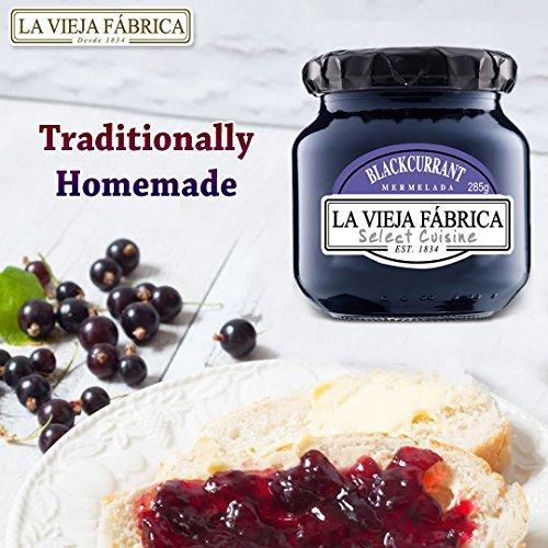 La Vieja Fabrica La Vieja Fabrica Jam Combo Pack of Peach jam 350g and Blackcurrant jam 285g