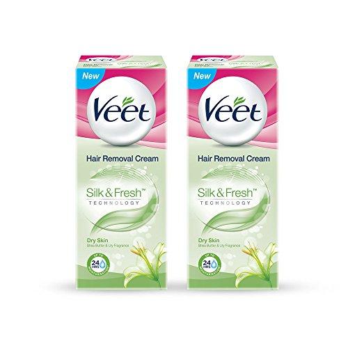 Veet Veet-Hair-Removal-Cream-for-Dry-Skin - 25 g (Pack of 2)