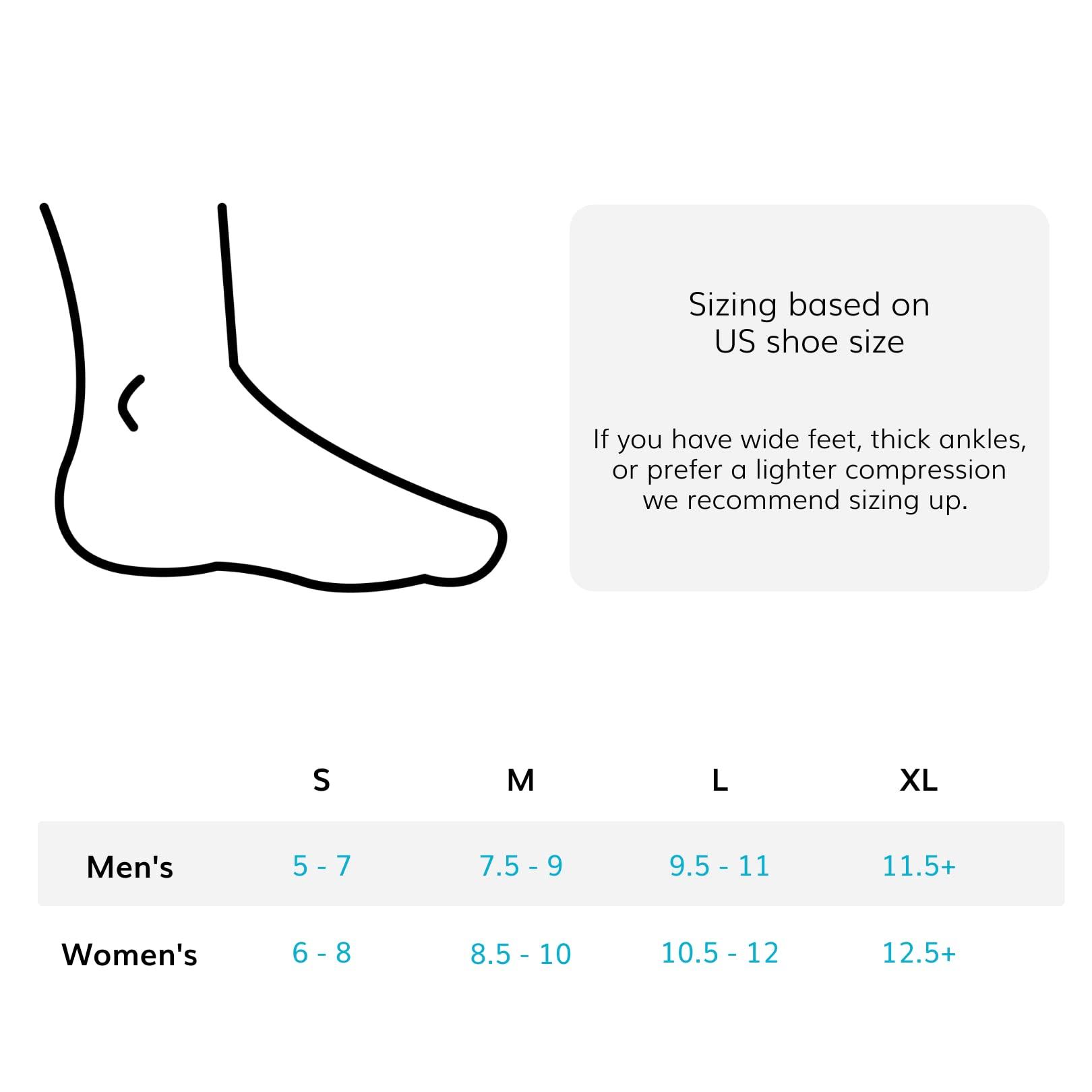 BraceAbility BraceAbility Neuropathy Socks for Women and Men - Toeless Compression Foot Neuropathy Socks, Peripheral Neuropathy Socks, Diabetic Neuropathy Socks, Arthritis Socks (XL - Gray)