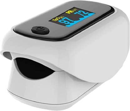CHOICEMMED Choicemmed Fingertip Pulse Oximeter (White/Black)