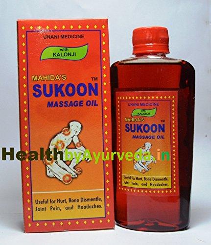 MAHIDA'S SUKOON MASSAGE OIL 200ML