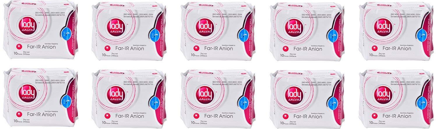 Lady Anion Lady anion Sanitary Napkins - Pack of 10